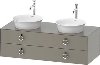 Duravit Tulip Blanco, Mueble De Ba&ntilde;o Colgado En La Pared, Ancho - Duravit