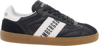 Dirk Bikkembergs Flat shoes - Heren - Sneakers - Zwart - 40 EU - Leer - Schoenen