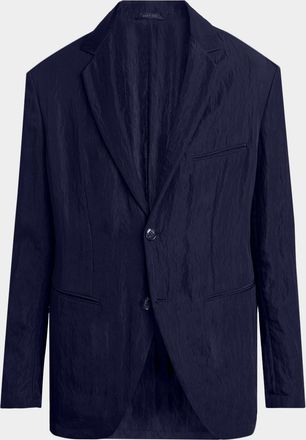Giorgio Armani Men & apos;s Textured Two-Button Blazer