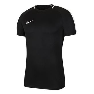 Nike Football Training Knitted Quick-drying Sports Short Sleeve Comfortable Breathable T-shirt Black AT3029-010