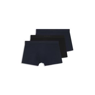 BOSS ONE three-pack of trunks in stretch cotton