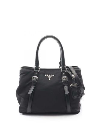 Prada 2010-2025 Tessuto tas - Zwart