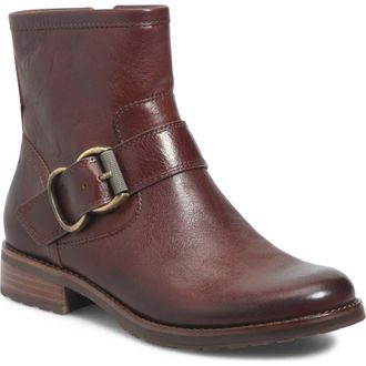 Söfft Brie Water Resistant Moto Bootie in Whiskey at Nordstrom Rack, Size 6.5