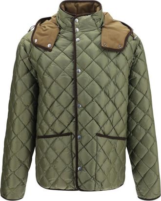 Moncler Olive Reversible Down Jacket