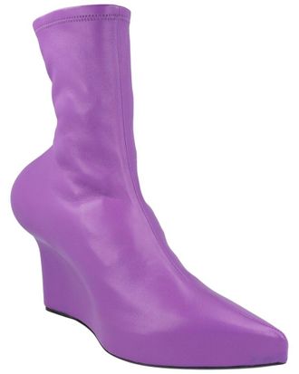 Givenchy Leather Wedge Bootie