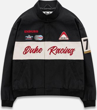 Duke + Dexter Duke + Dexter, Mens DR1 World Championship Vintage Black Jacket, Size XXL