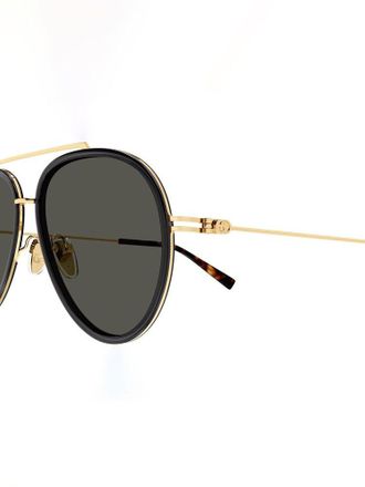 Gucci Unisex Sunglasses Grey Plastic Eyewear