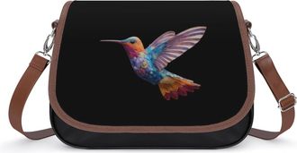Generic Colorful Hummingbird Fashion Womens Crossbody Bags Novelty Handbag Shoulder Bag Purse