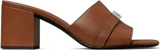 Tory Burch Schoenen, Dames, Bruin, 37 EU, Leer, Heeled Mule