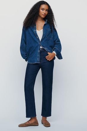 Frame Denim Le Sleek High Rise Straight Leg Jeans