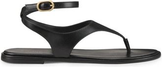 Stuart Weitzman Marley Sandal - Dames - Sandalen - Zwart - 37 1/2 EU - Leer - Schoenen