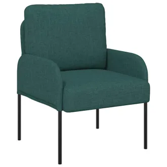 vidaXL Divani Con Cuscino 55cm Verde Scuro Legno Compensato Vidaxl