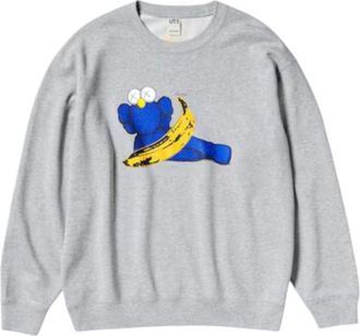 Uniqlo x KAWS x Warhol Graphic Sweatshirt Grey 472951-03
