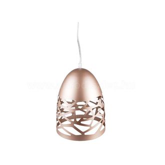 Trade Shop Trade Shop Traesio - Trade Shop - Lampadario Pendente A Sospensione Colore Oro Champagne Stile Elegante Vt-7200