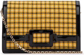 Roger Vivier Clutch - female - Roger Vivier - Shoulder Bags - Yellow - ONE SIZE - Bags