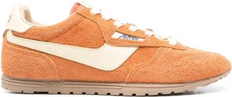Autry Suede Windspin Low Sneakers - Dames - Sneakers - Oranje - 40 EU - Su&egrave;de - Schoenen