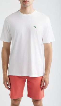 Tommy Bahama Wedge & Wave Cotton Graphic T-Shirt in White at Nordstrom, Size 4Xlt