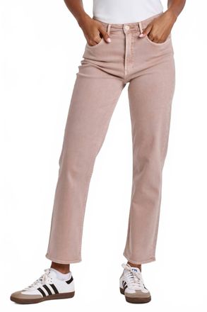 Dear John Denim 90S Straight Leg Pants In Rose Quartz
