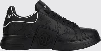 Philipp Plein Sneakers in pelle con Hexagon traforato