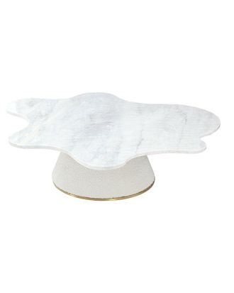 Pasargad Home Simona Marble Top Coffee Table