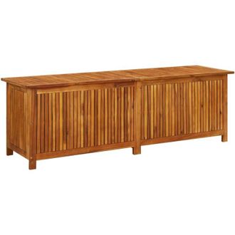 vidaXL Vidaxl - Contenitore da Giardino 175x50x58cm in Legno Massello di Acacia