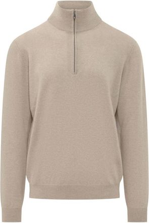 Malo Zip-throughs - Heren - Vesten met rits - Beige - 2XL - Hoodies & sweatvesten
