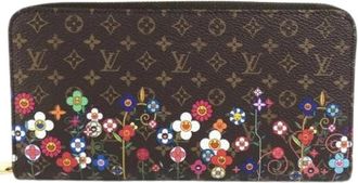 Louis Vuitton Pre-owned Canvas Portemonnee - Dames - Vintage Accessoires - Bruin - ONE Size - Vintage