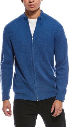 Brodie Moss Stitch Wool & Cashmere-Blend Bomber Jacket