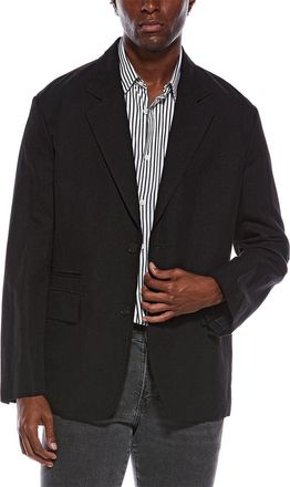 Lanvin Lanvin Deconstructed Linen-Blend Jacket