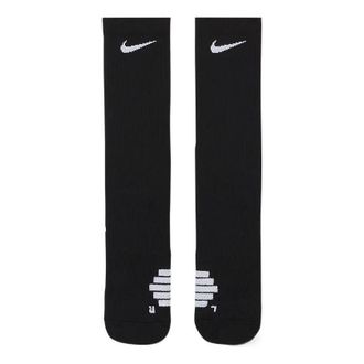 Nike Elite Crew Basketball Socks Black White SX7622-013