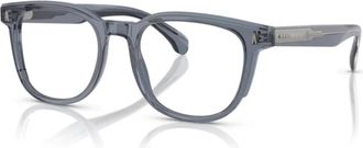 Moncler Blauw Transparante Brillenmontuur Me 2002 - unisex - Brillen - Blauw - 50 MM - Accessoires