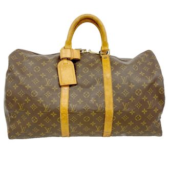 Louis Vuitton Brown Boston Bag (Pre-Owned)