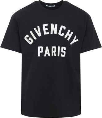Givenchy Black And White Cotton T-Shirt-Uomo
