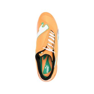 Puma Striped Low-Top Sneaker - Orange