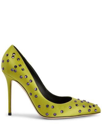 Giuseppe Zanotti Pumps Jakye Precious 105mm - Verde