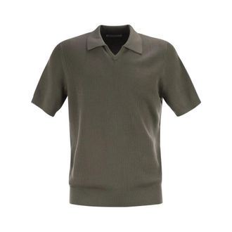 Brunello Cucinelli Heren, Truien, Grijs, Maat: XL Katoen