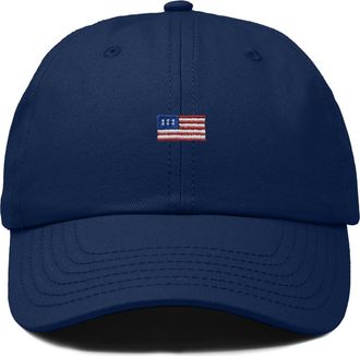 Dalix USA Flag Dad Cap in Navy Blue at Nordstrom