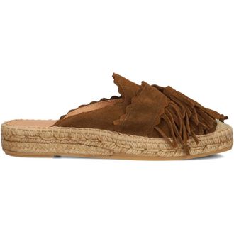 Lina Locchi Lena Espadrilles - Dames - Schoenen - Bruin - Maat: 39 EU Su&egrave;de