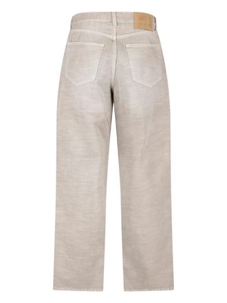 Haikure Mens Jeans Beige Cotton