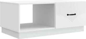vidaXL Mesa De Caf&eacute; 90 X 50 X 37 Cm Madera De Ingenier&iacute;a Vidaxl