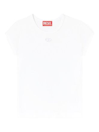 Diesel Logo Cotton T Shirt