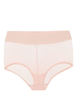 Wolford Slip a vita alta - Rosa