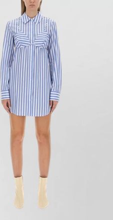 Staud cotton regular-fit mini dress