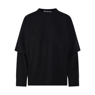 Darkpark Camiseta Troy de doble manga - Sweatshirts & Hoodies - Mujer - Negro - S
