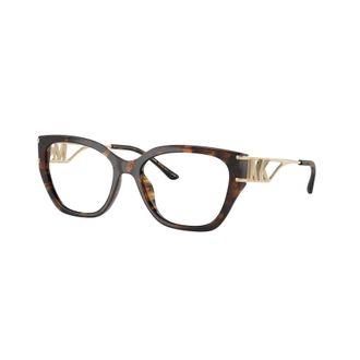 Michael Kors 0mk4140u Bold Cat-Eye Tortoiseshell Sunglasses with Iconic Design