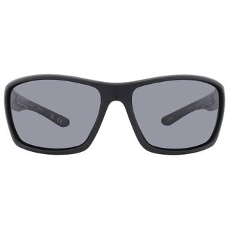 Body Glove FL 26 Polarized Smoke Rectangular Mens Sunglasses 10266981.CSC BLKSMK 62