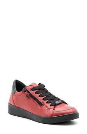 Ara Rei Low Top Sneaker in Chili Red/Black at Nordstrom Rack, Size 6