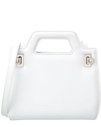 Ferragamo Wanda Mini Leather Clutch
