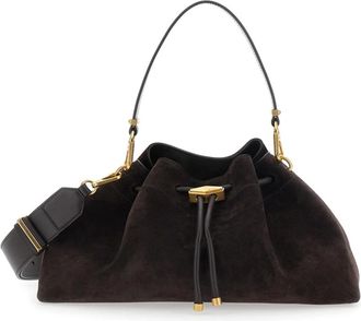 Jimmy Choo London Tassen, Dames, Bruin, ONE Size, Polyester, Bon Bon Schoudertas