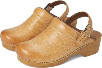 Dansko Ingrid Womens Clog Shoes Honey : EU 41 (US Womens 10.5-11) Regular, Leather